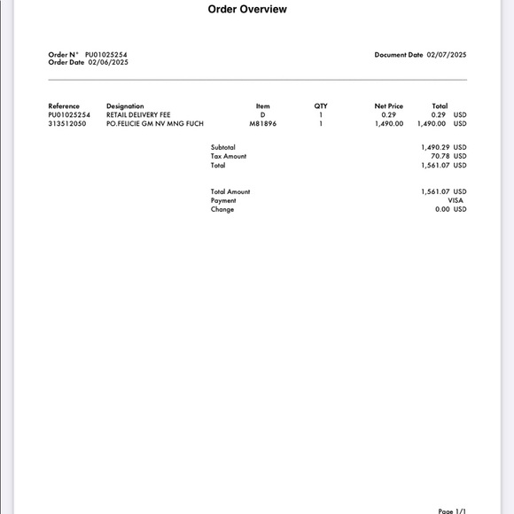 BRAND NEW Felicie Pochette Inserts 2025 - Picture 5 of 5